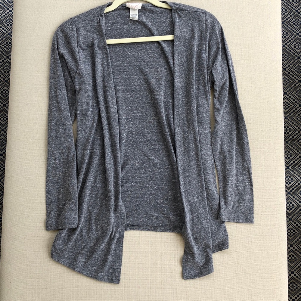 Heather Gray Cardigan